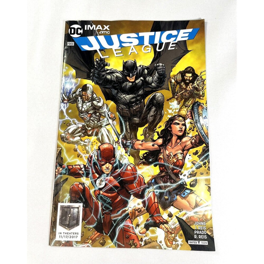 Justice League DC Comics AMC IMAX Movie Promotional Comic Book